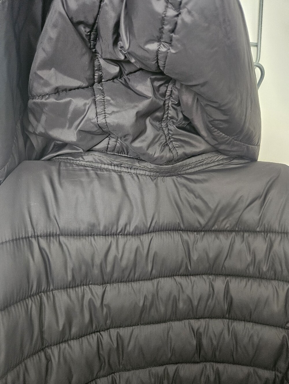 St. John's Bay Black Quilted Packable Puffer Jacket - Picture 7 of 10